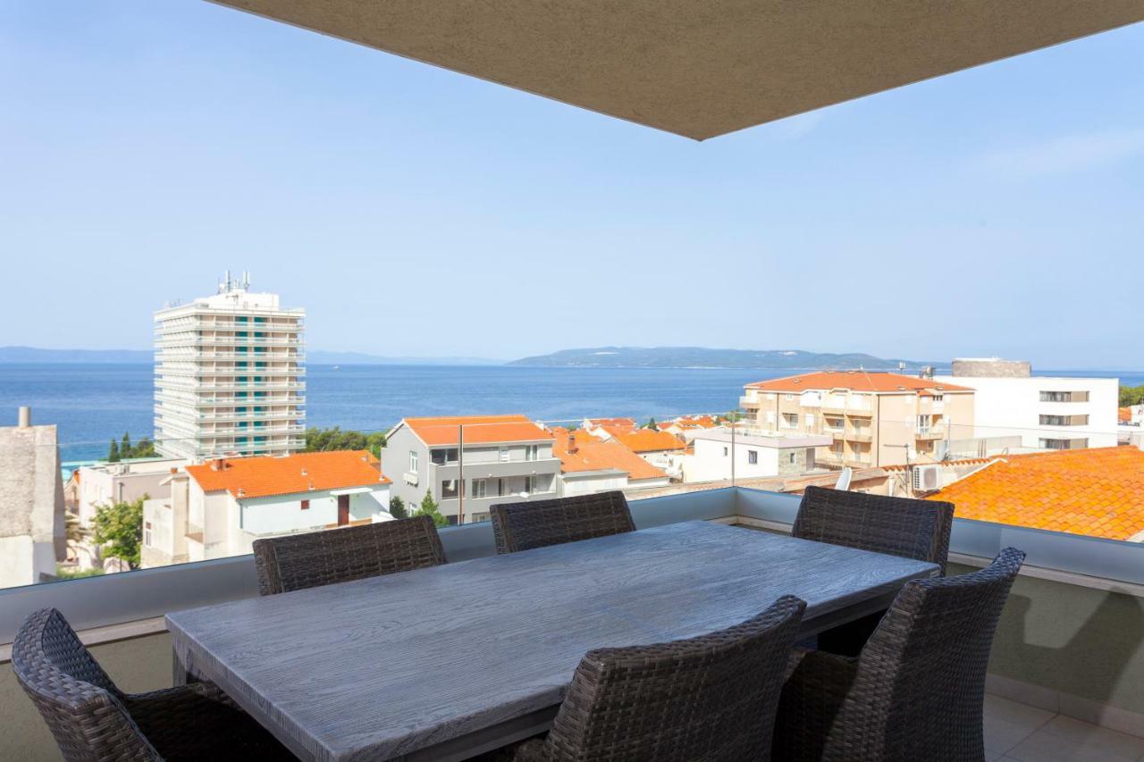 Luxury Apartment Stockholm -Sea&City View Makarska Bagian luar foto